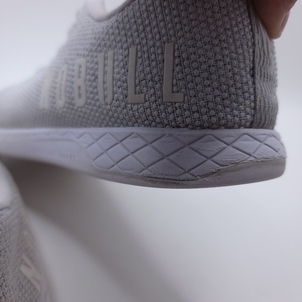 NoBull Grey Trainers Super Fabric CrossFit Shoes Size Men’s 9.5 Women’s 11 - Picture 11 of 15